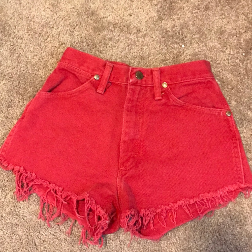 Vintage High Waisted Wrangler Shorts